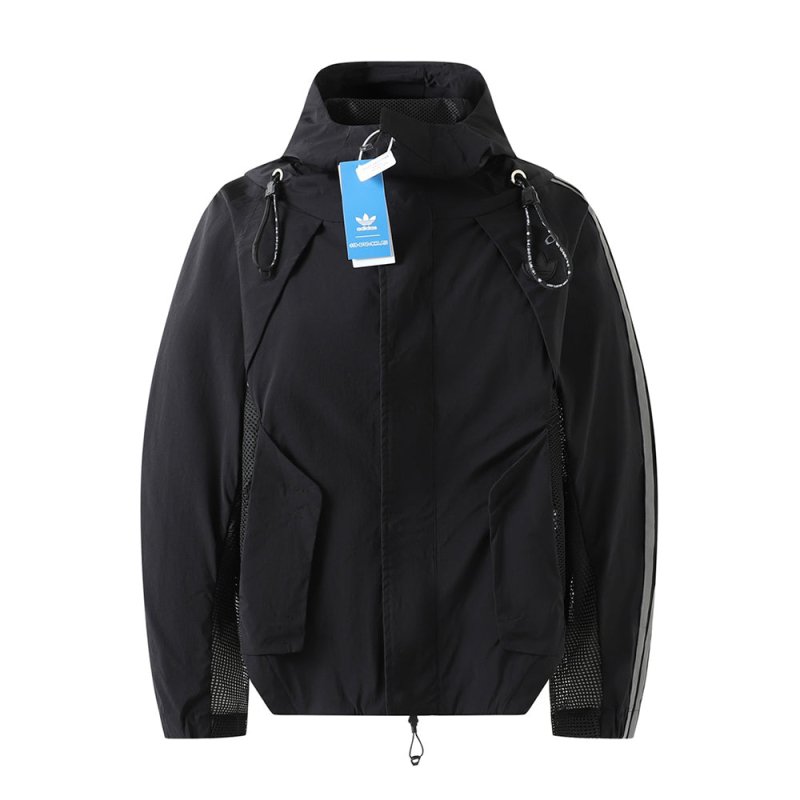 ADIDAS x HAMCUS 愛迪達聯名 結構連帽風衣外套 - VANASH