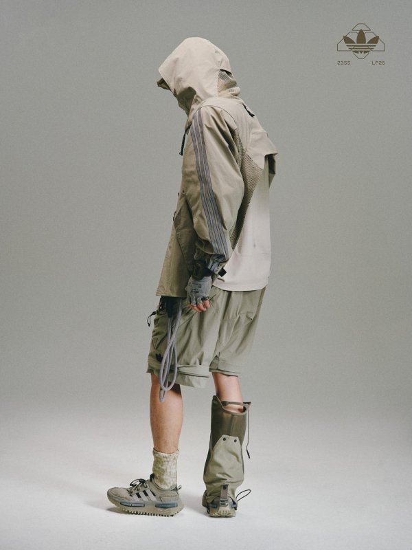 ADIDAS x HAMCUS 愛迪達聯名 結構連帽風衣外套 - VANASH
