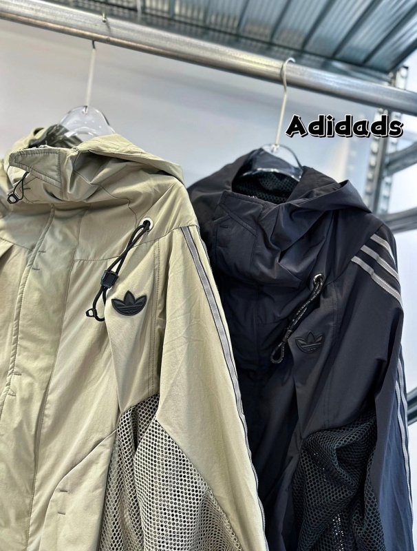 ADIDAS x HAMCUS 愛迪達聯名 結構連帽風衣外套 - VANASH