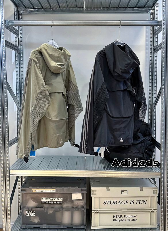 ADIDAS x HAMCUS 愛迪達聯名 結構連帽風衣外套 - VANASH