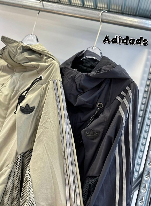 ADIDAS x HAMCUS 愛迪達聯名 結構連帽風衣外套 - VANASH