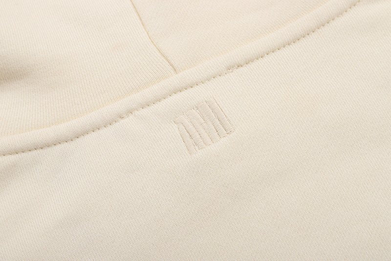AMI PARIS 紅色大愛心刺繡連帽衛衣 - VANASH