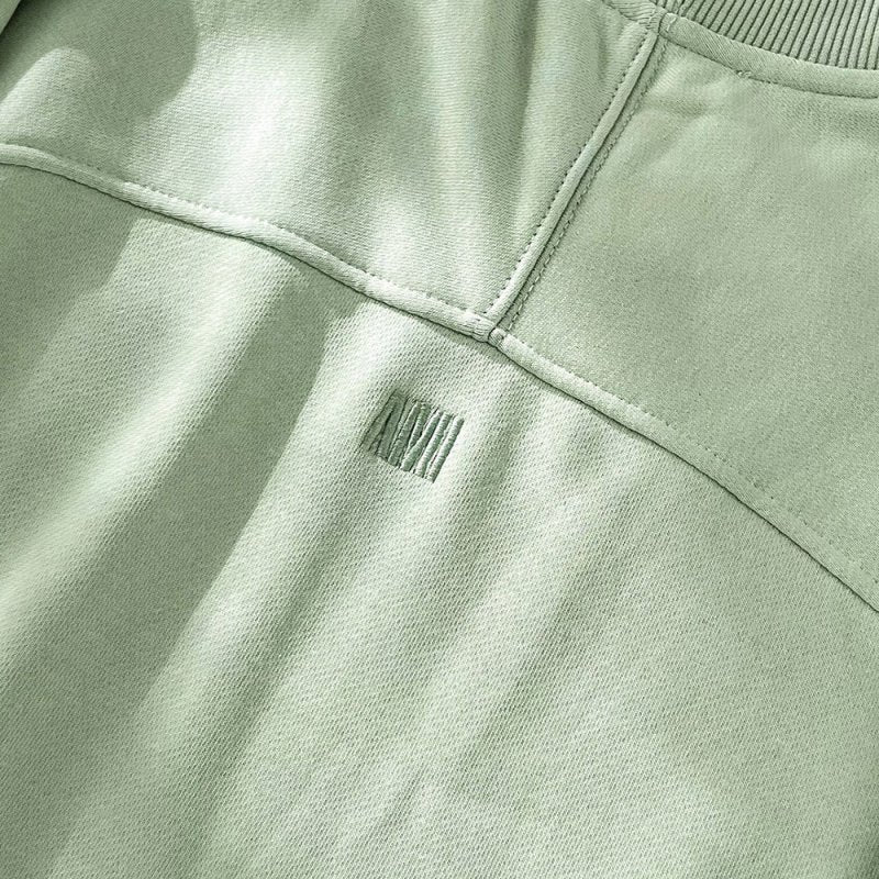 AMI PARIS 大愛心刺繡圓領衛衣 - VANASH