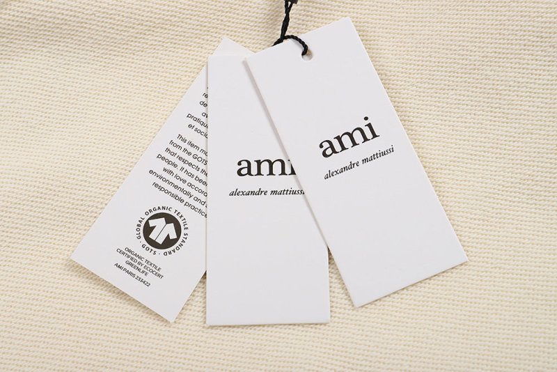 AMI PARIS 紅色大愛心刺繡連帽衛衣 - VANASH