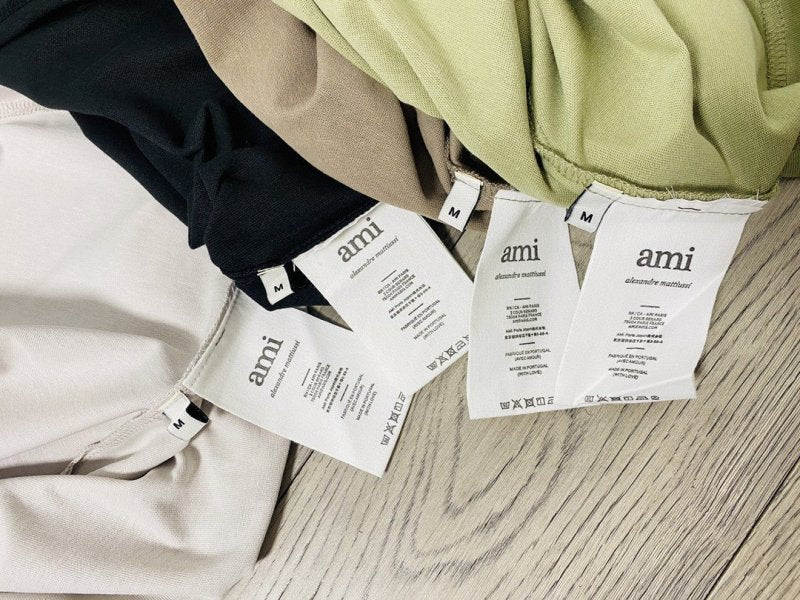 AMI PARIS 立體浮雕LOGO短袖T恤 - VANASH
