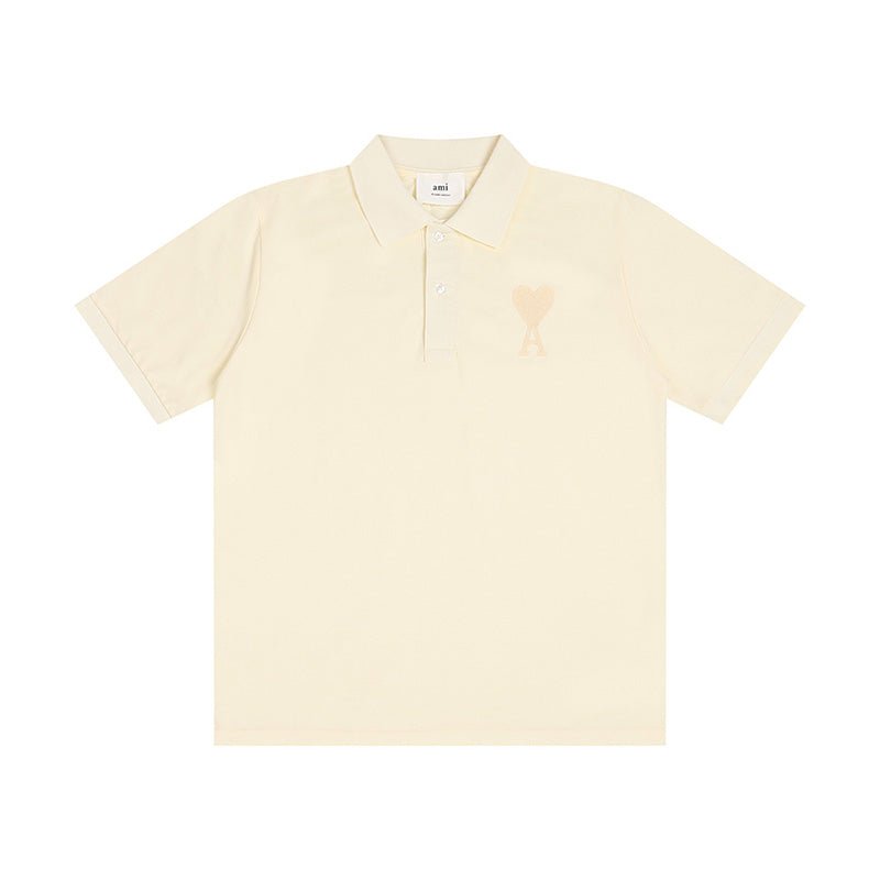 AMI PARIS 大愛心刺繡POLO衫 - VANASH