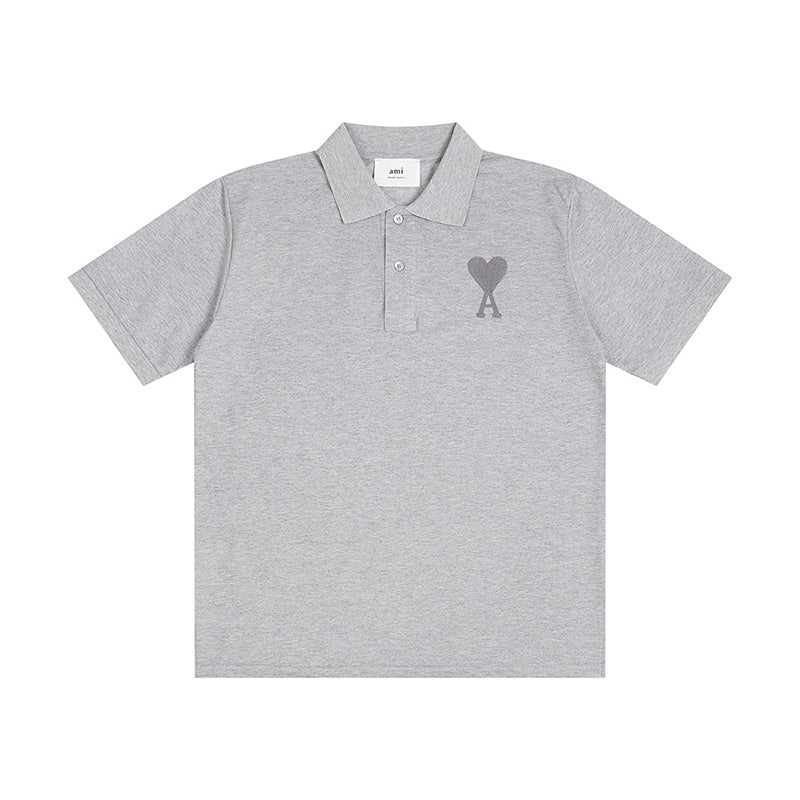 AMI PARIS 大愛心刺繡POLO衫 - VANASH