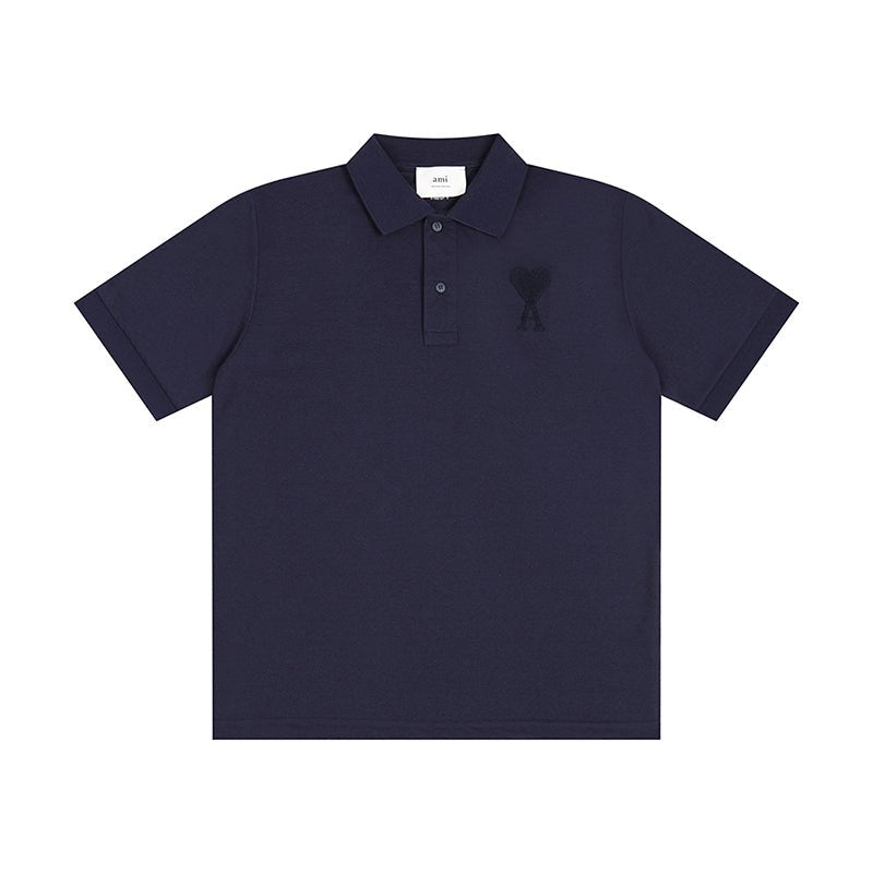 AMI PARIS 大愛心刺繡POLO衫 - VANASH
