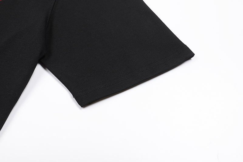 AMI PARIS 紅色愛心刺繡短袖T恤 - VANASH