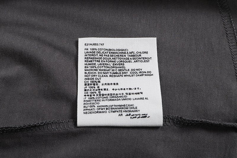 AMI PARIS 馬卡龍色刺繡短袖T恤 - VANASH