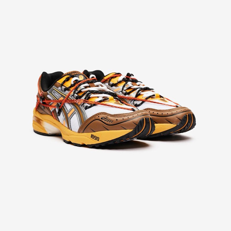 ASICS x ANDERSSON BELL GEL-1090 聯名運動鞋-白橘 - VANASH