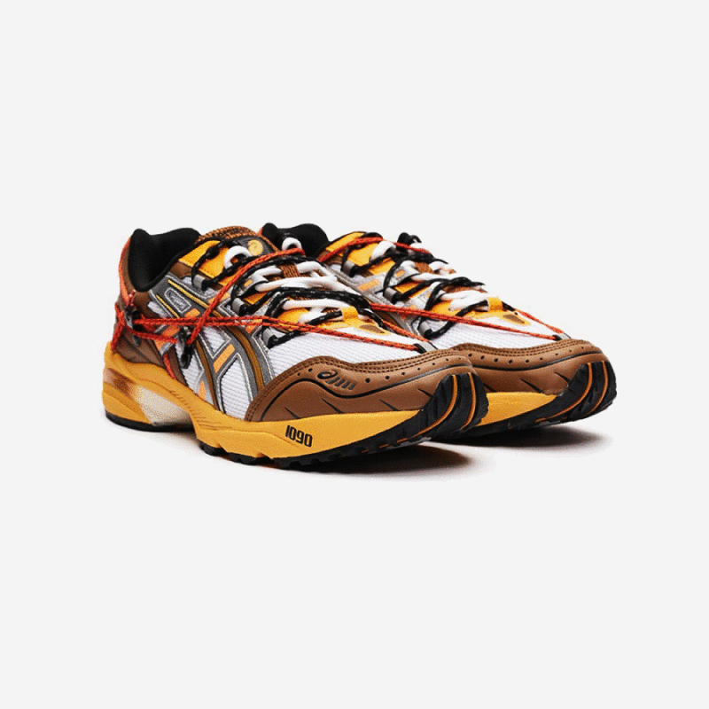 ASICS x ANDERSSON BELL GEL-1090 聯名運動鞋-白橘 - VANASH