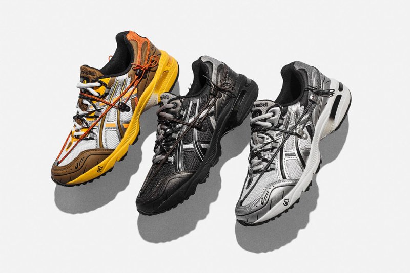 ASICS x ANDERSSON BELL GEL-1090 聯名運動鞋-白橘 - VANASH