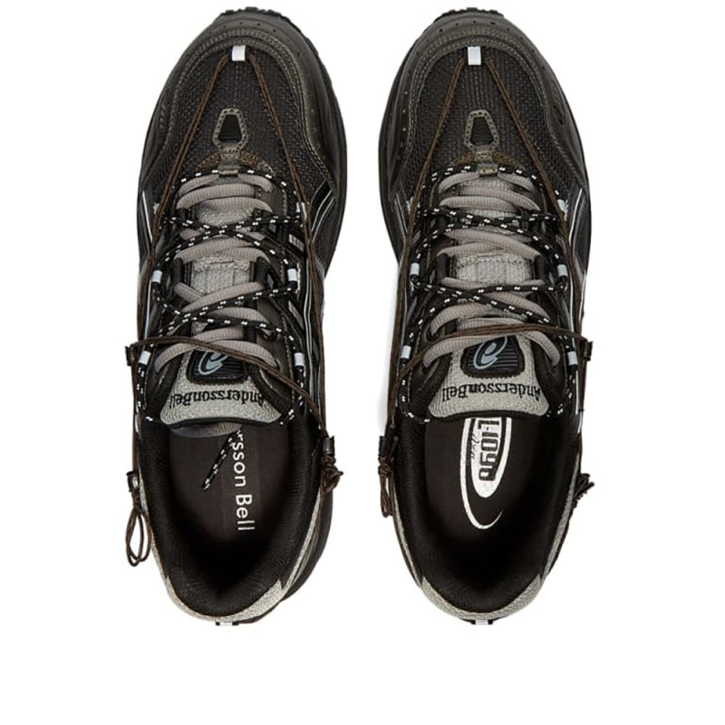 ASICS x ANDERSSON BELL GEL-1090 聯名運動鞋-黑銀 - VANASH