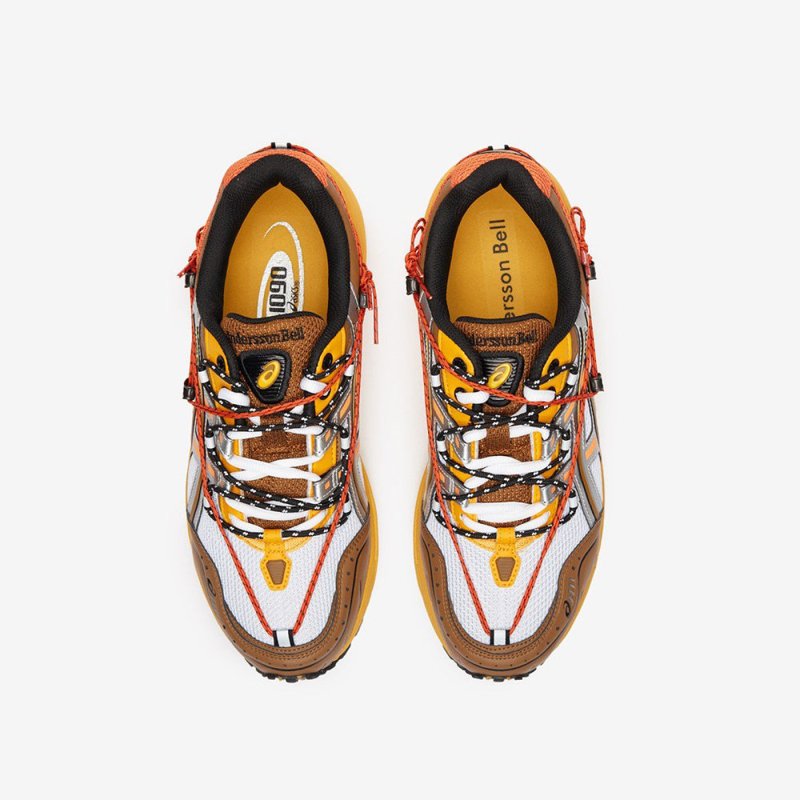 ASICS x ANDERSSON BELL GEL-1090 聯名運動鞋-白橘 - VANASH