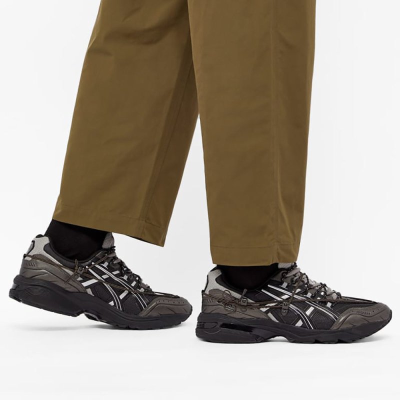 ASICS x ANDERSSON BELL GEL-1090 聯名運動鞋-黑銀 - VANASH