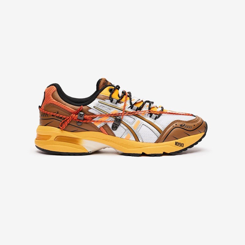 ASICS x ANDERSSON BELL GEL-1090 聯名運動鞋-白橘 - VANASH