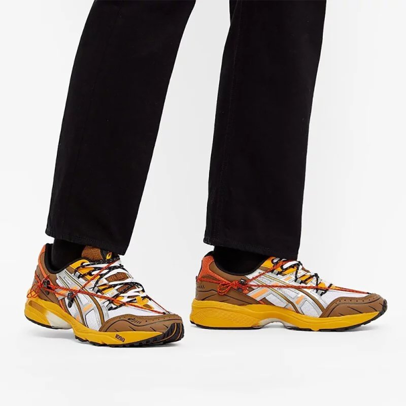 ASICS x ANDERSSON BELL GEL-1090 聯名運動鞋-白橘 - VANASH