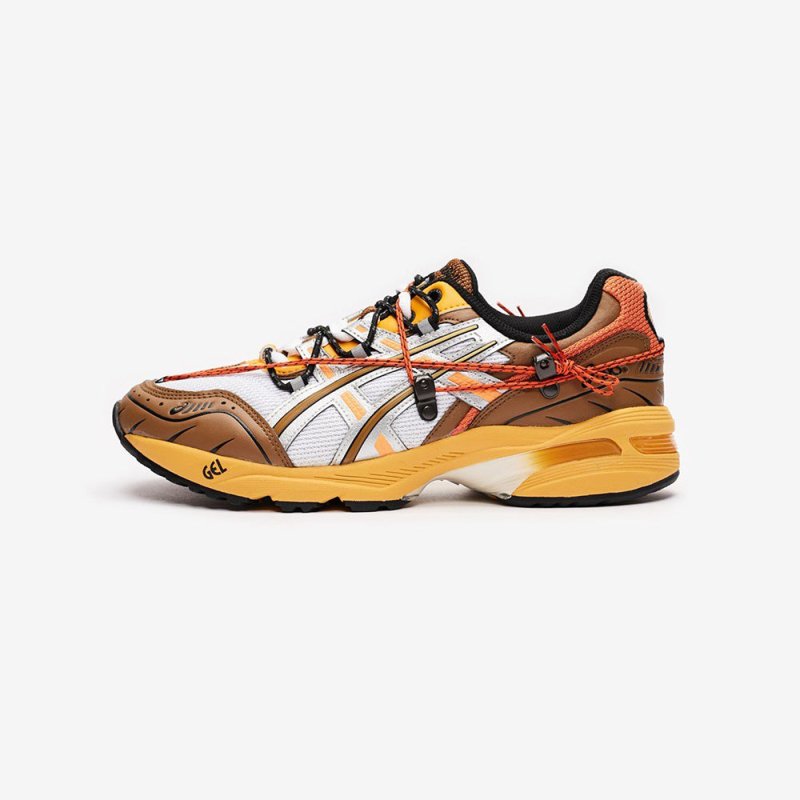 ASICS x ANDERSSON BELL GEL-1090 聯名運動鞋-白橘 - VANASH