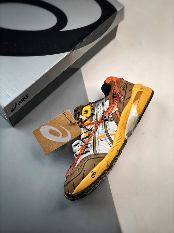 ASICS x ANDERSSON BELL GEL-1090 聯名運動鞋-白橘 - VANASH