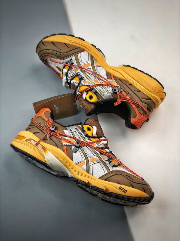 ASICS x ANDERSSON BELL GEL-1090 聯名運動鞋-白橘 - VANASH