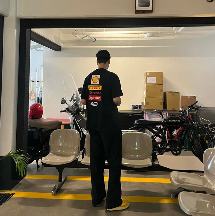 Supreme × Ducati 多重印花短袖