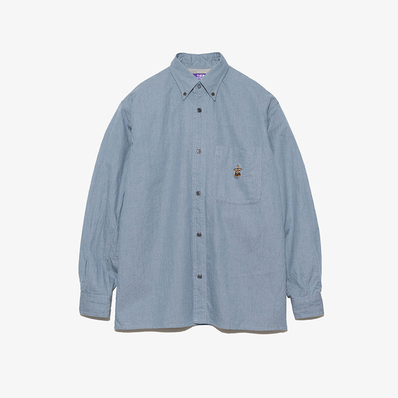 THE NORTH FACE 北臉紫標口袋襯衫