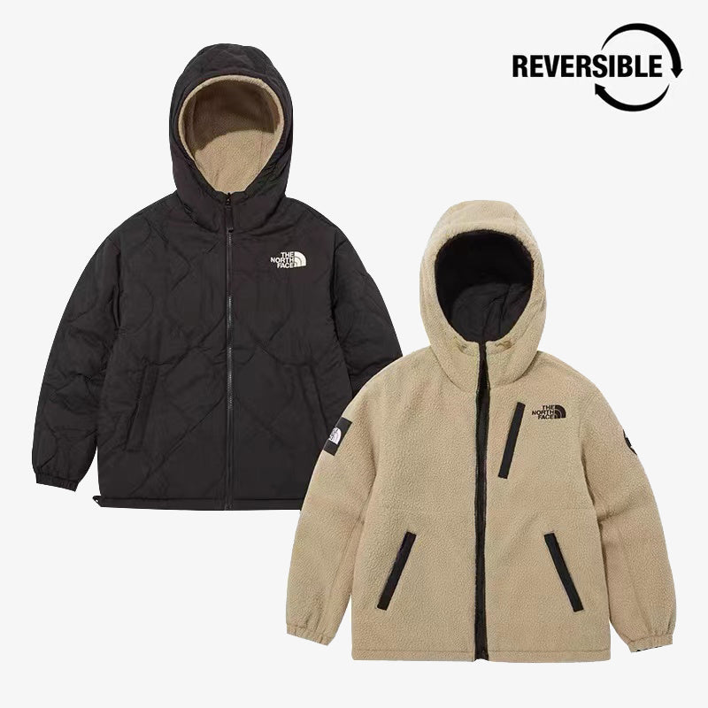 THE NORTH FACE 北臉 雙面穿羊羔絨衍縫外套