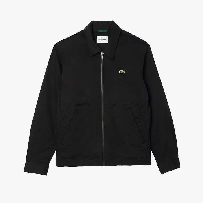 Lacoste 鱷魚短款防潑水翻領夾克