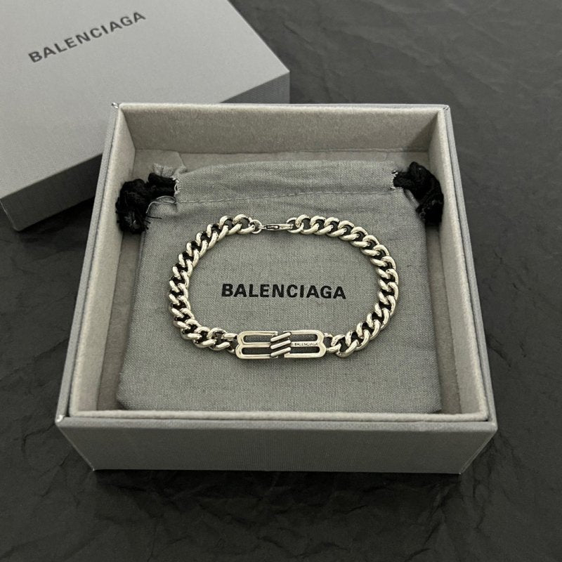 BALENCIAGA 巴黎世家 BB ICON 鏈條手鍊 - VANASH