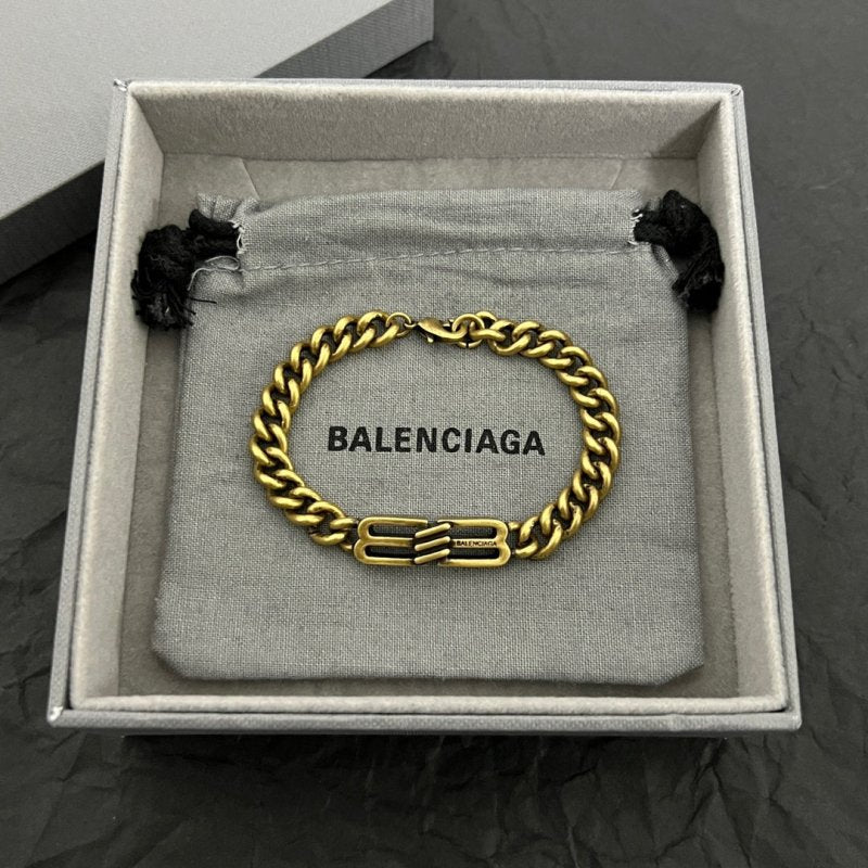 BALENCIAGA 巴黎世家 BB ICON 鏈條手鍊 - VANASH