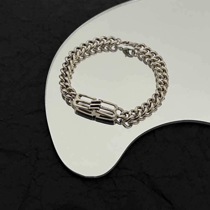 BALENCIAGA 巴黎世家 BB ICON 鏈條手鍊 - VANASH