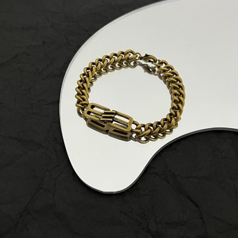 BALENCIAGA 巴黎世家 BB ICON 鏈條手鍊 - VANASH