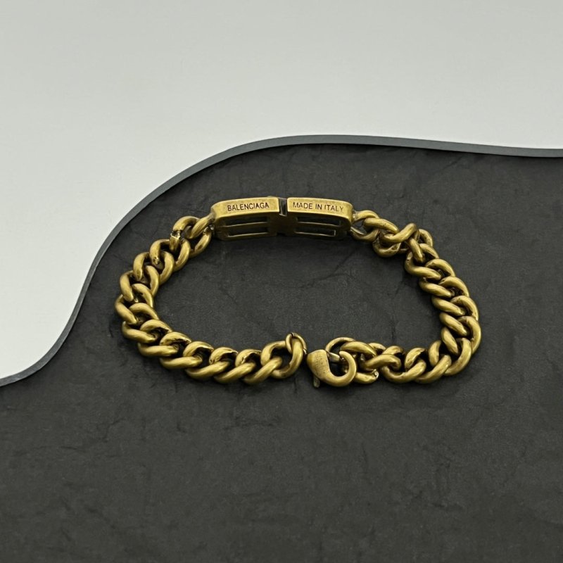 BALENCIAGA 巴黎世家 BB ICON 鏈條手鍊 - VANASH