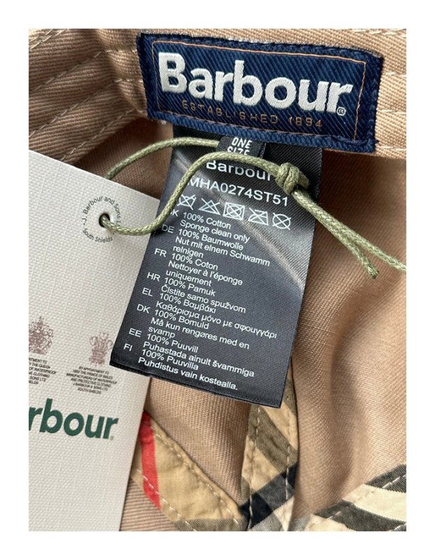 BARBOUR 刺繡運動帽 - VANASH