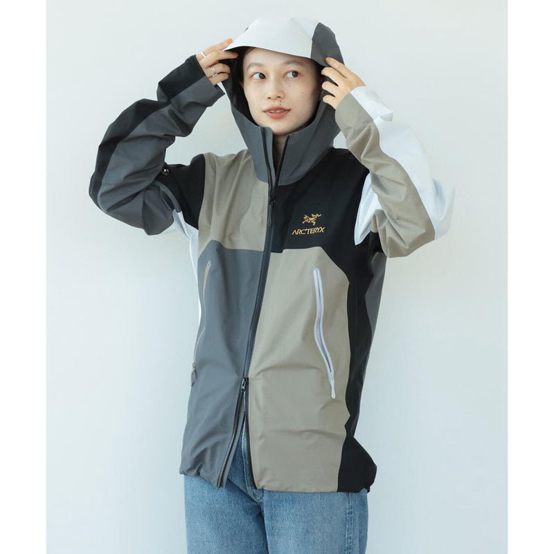 BEAMSx ARC'TERYX 始祖鳥聯名款 撞色連帽硬殼衝鋒衣 - VANASH