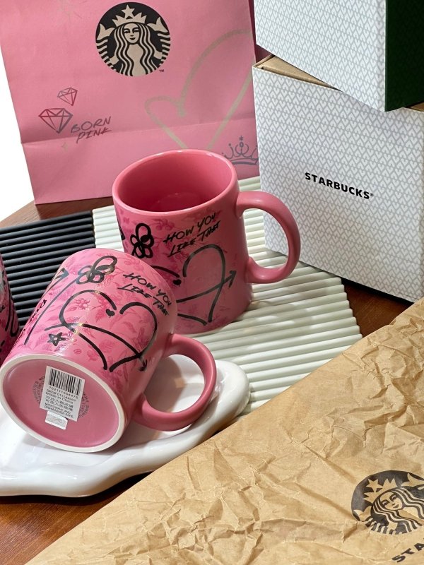 BLACKPINK x STARBUCKS 星巴克聯名粉紅馬克杯 - VANASH