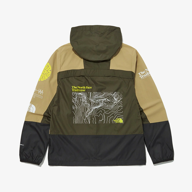 THE NORTH FACE 北臉拼接連帽風衣