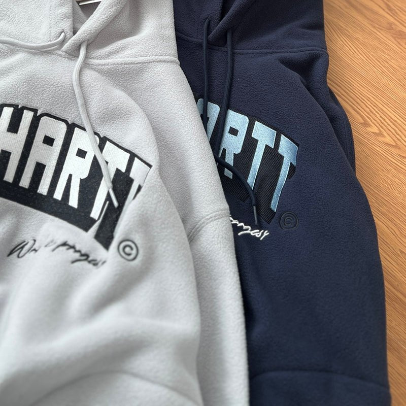 Carhartt WIP 卡哈特 重磅刺繡搖粒絨連帽上衣 - VANASH