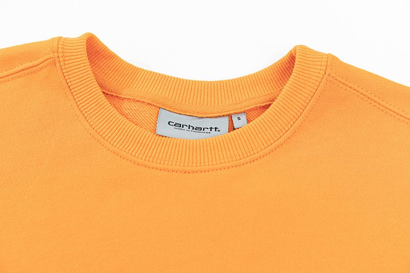 Carhartt WIP 卡哈特經典刺繡 圓領衛衣 - VANASH