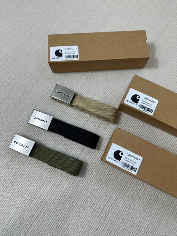 Carhartt WIP 卡哈特軍事風帆布腰帶 - VANASH