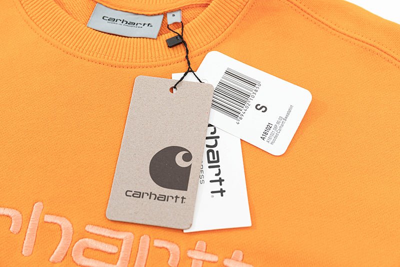 Carhartt WIP 卡哈特經典刺繡 圓領衛衣 - VANASH