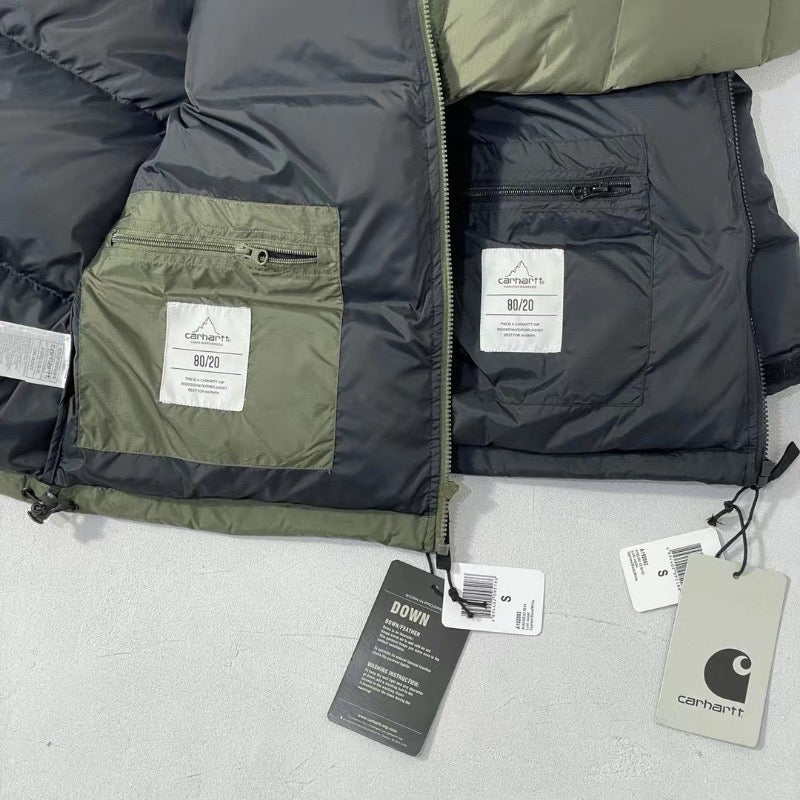 Carhartt WIP 卡哈特重磅刺繡立領鋪棉外套 - VANASH