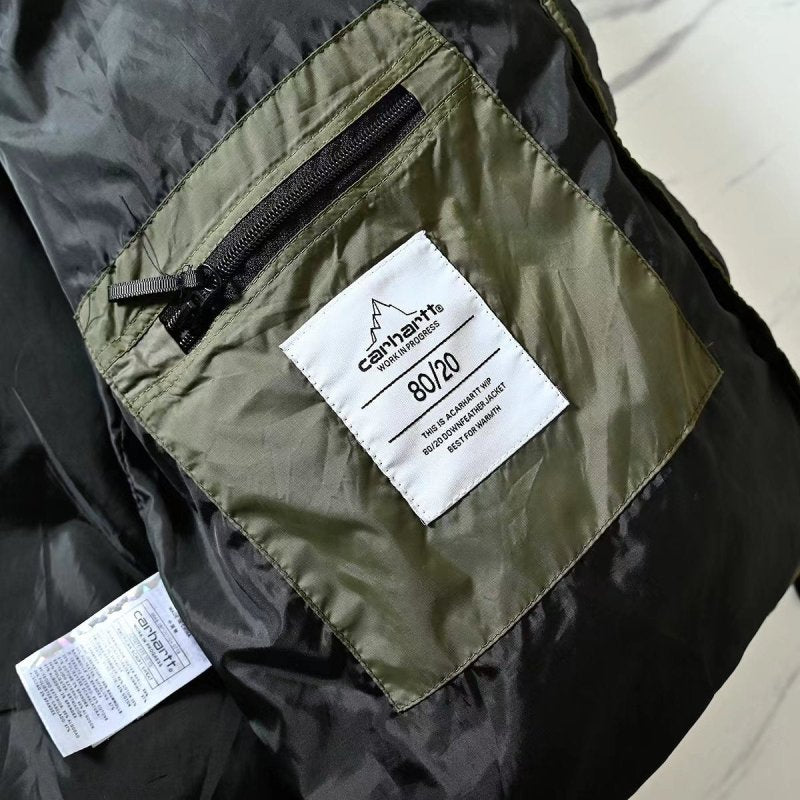 Carhartt WIP 卡哈特重磅刺繡立領鋪棉外套 - VANASH