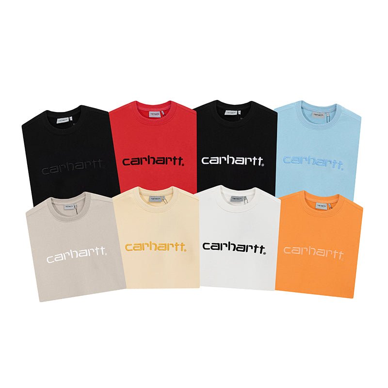Carhartt WIP 卡哈特經典刺繡 圓領衛衣 - VANASH