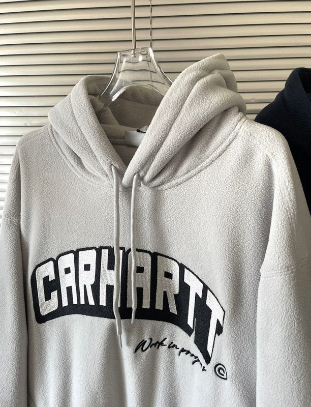 Carhartt WIP 卡哈特 重磅刺繡搖粒絨連帽上衣 - VANASH