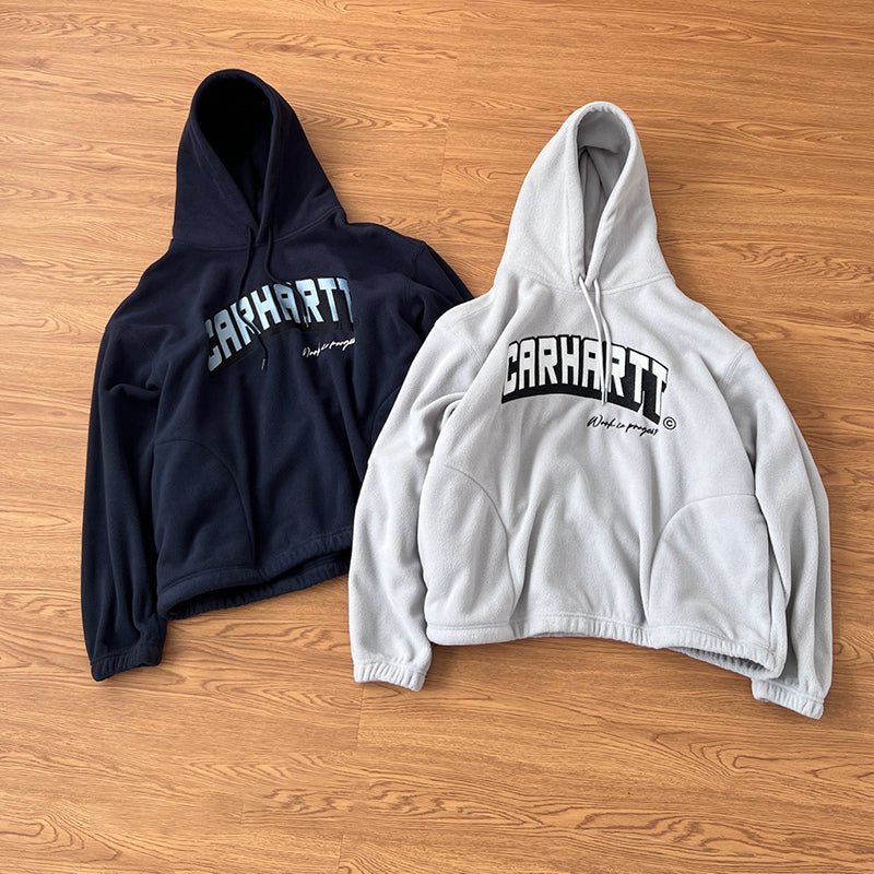 Carhartt WIP 卡哈特 重磅刺繡搖粒絨連帽上衣 - VANASH