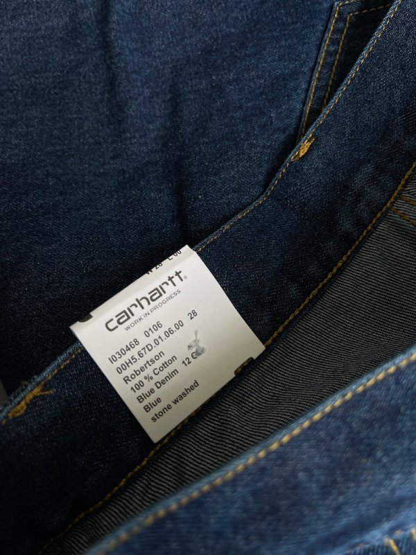 Carhartt WIP Landon Pant 卡哈特 寬版直筒牛仔褲 - VANASH