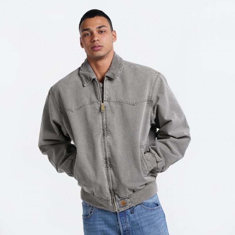 - 全新特價 - Carhartt WIP SANTE FE 工裝立領外套夾克 - VANASH