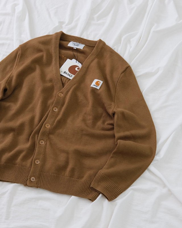 Carhartt WIP x Awake NY 卡哈特聯名開襟針織外套 - VANASH